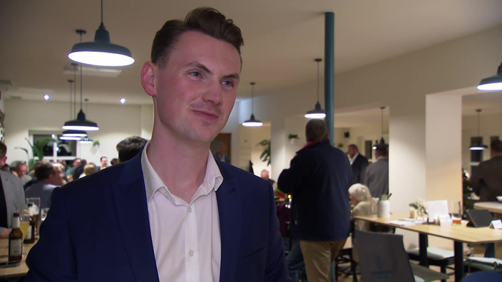 Tristan Vitt nach seinem Sieg