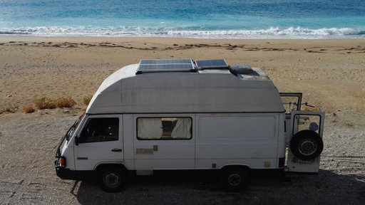 Wohnwagen von Caro und Malte