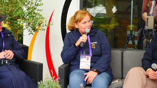 Ein Gespräch mit Silke Fütterer-Sommer im Rahmen der Para-Reit-WM in Aachen.