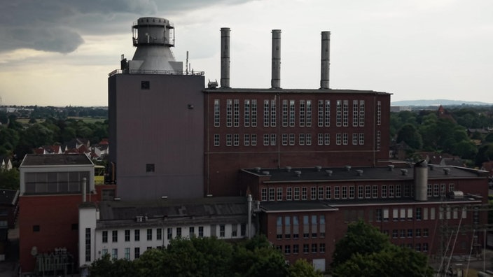 Das Kraftwerk in Kirchlengern.