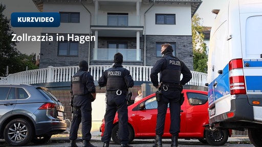 Spezialeinheit der Zollverwaltung durchsucht Villa und Firmensitze in Hagen