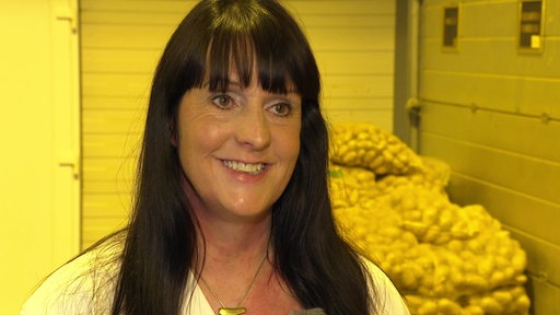 Nancy Bonni versorgt auch die Gastronomie mit Kartoffeln
