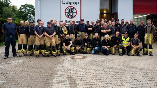 Feuerwachen Monschau Kalterherberg in (fast) kompletter Mannschaftstärke