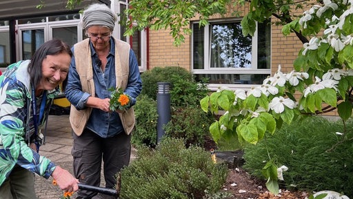 Erlebnisse im Garten können bei Demenzrkanken Erinnerungen wecken.
