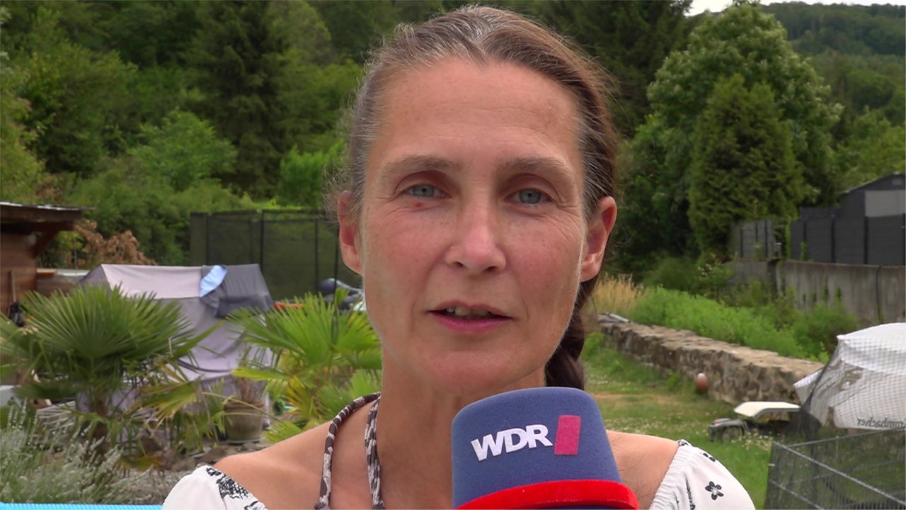 Frau in Portraitansicht