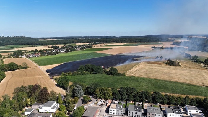 Flächenbrand in Eschweiler-Nothberg