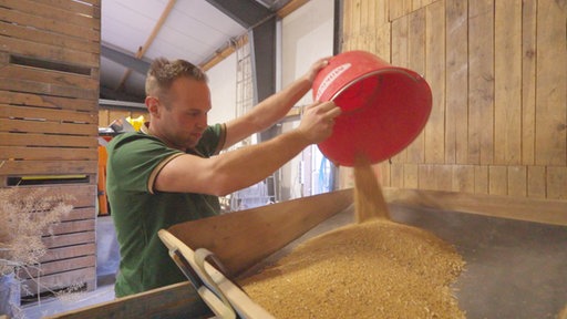 Nils Mustert an historischer Wannmühle