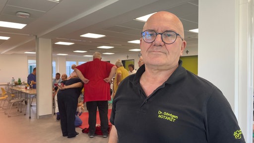 Notarzt bei Notfall-Kurs