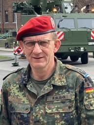 Stephan Kurjahn, Brigadegeneral und Schulkommandeur (Archivbild)
