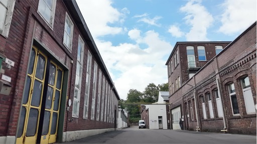 Historische Backsteingebäude in einem Remscheider Gewerbeparkt