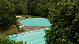 Luftaufnahme Freibad Ittertal