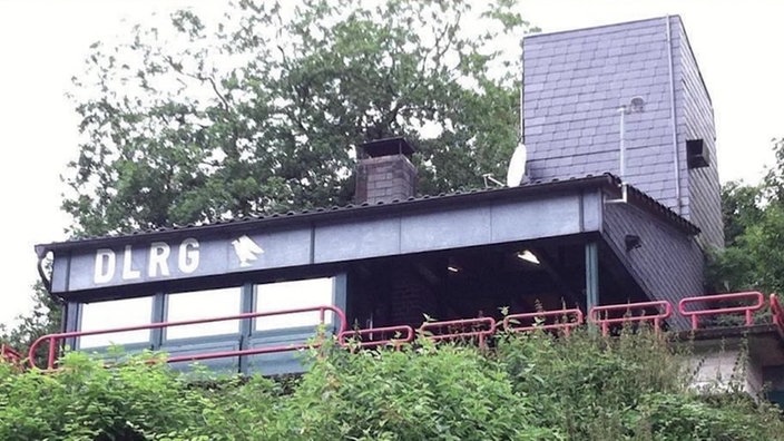 Alte Wache der DLRG an der Aggertalsperre