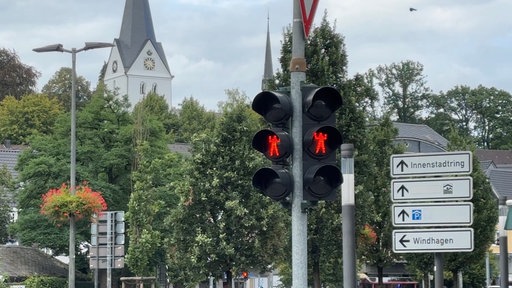 Ampelmämmchen im Handball-Stil in Gummersbach