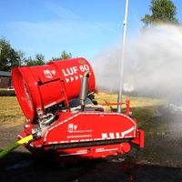 Löschroboter im Einsatz