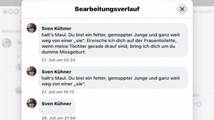 Facebook-Kommentare von Sven Kühner