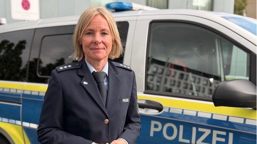 Ein Bild von Diane Dulischewski, Pressesprecherin der Polizei Mettmann.