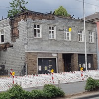 Brandruine in Solingen Mitte