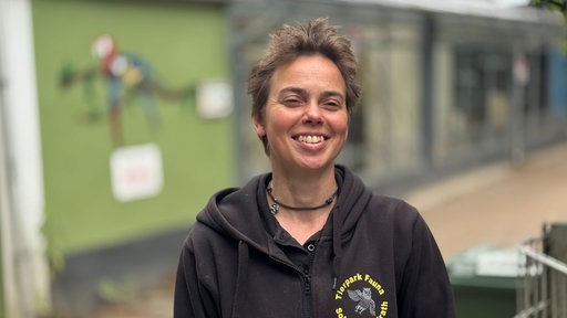 Dr. Linda Bunzenthal aus der Fauna Solingen ist Spinnenexpertin