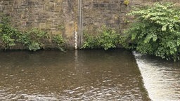 Pegelstand der Wupper
