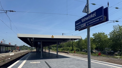 Bahngleis Wuppertal Vohwinkel