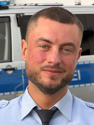 Sprecher der Polizei Wuppertal Niklas Rademacher 
