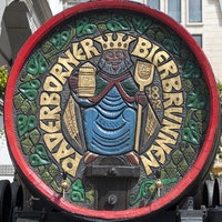 Paderborner Bierbrunnen auf dem Libori-Fest.