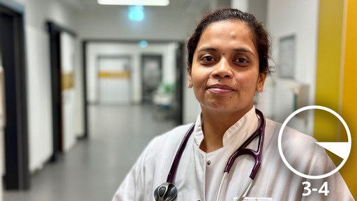 Portrait der Chefärztin Veena Mohan im Klinikum