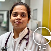Portrait der Chefärztin Veena Mohan im Klinikum
