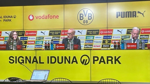 Pressekonferenz mit Carsten Cramer und Thomas Treß