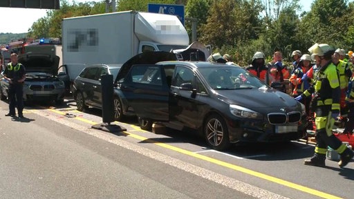 Unfall auf der A45 bei Schwerte 