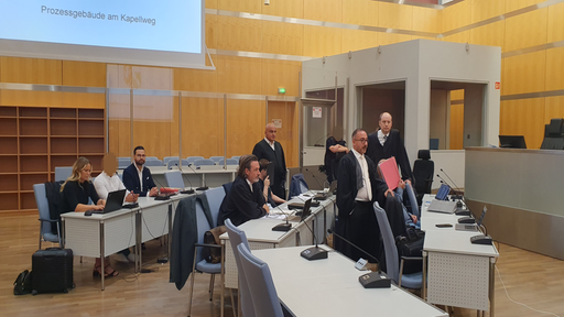 Prozess unter höchsten Sicherheitsvorkehrungen