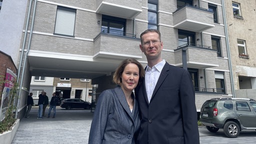 Silke Vitenius, Mothes-Erbin, und ihr Mann Ulrich Vitenius