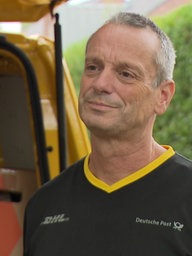 Paketbote Markus Kampendonk