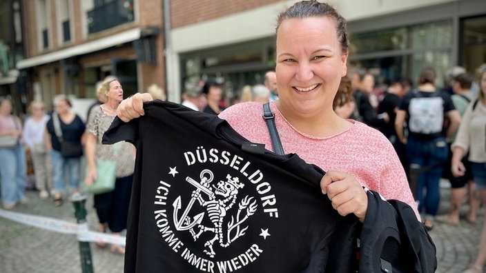 Anja mit T-shirt