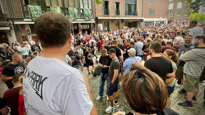 In der Altstadt wird es immer voller