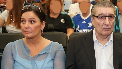 Rudi Assauer mit Tochter Bettina Michel