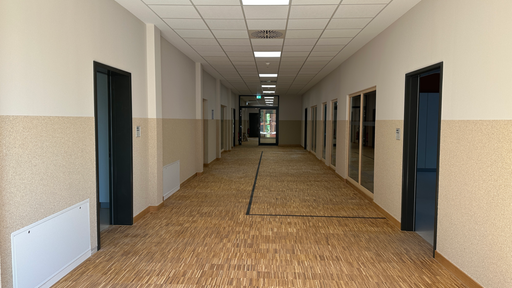 Ein Flur im Gymnasium Essen-Überruhr