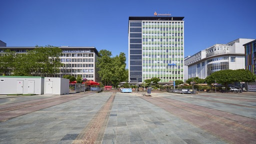 Der Kennedyplatz in Essen
