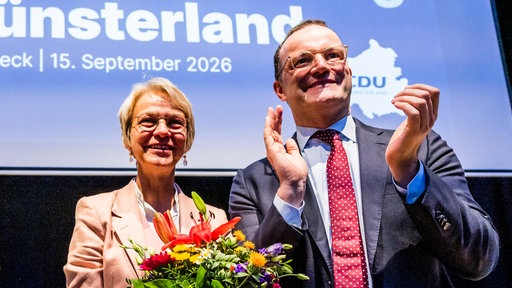 Jens Spahn (CDU) und Dorothee Feller (CDU)