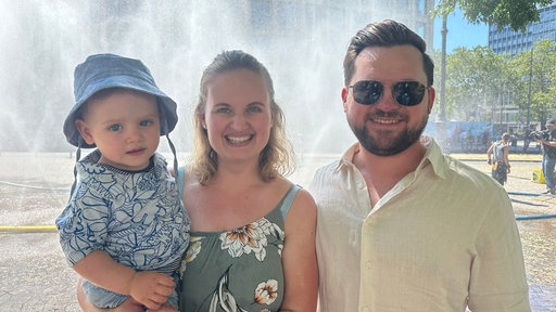 Familie mit Kind 