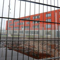 Ein Gebäude der Justiz-Vollzugsanstalt (JVA) in Bremervörde, Niedersachsen