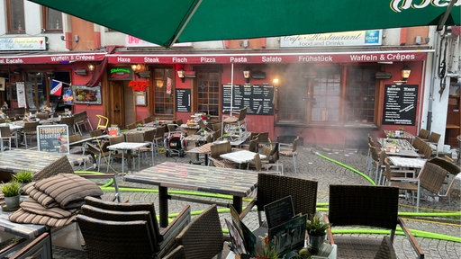 Lokal in der Kölner Altstadt hat gebrannt