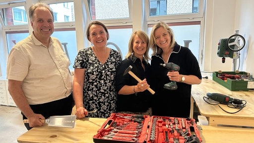 Das worX Team am Eigelstein bei der Eröffnung 