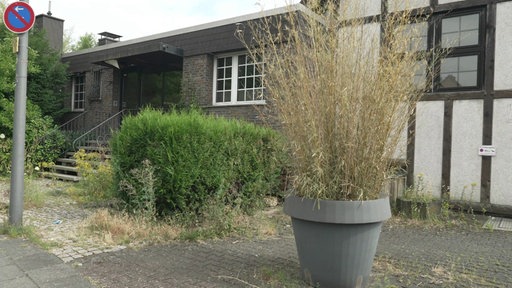 Leeres Hotel von außen 