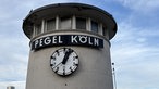 Anzeige des Pegelstandes des Rheins