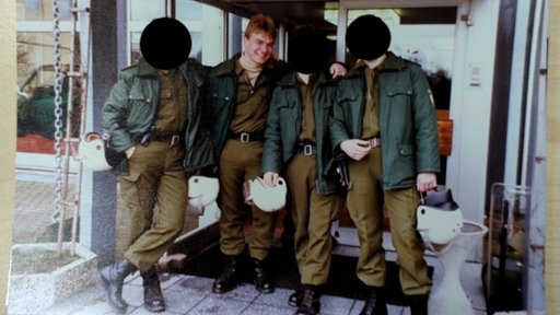 Bild von Markus Weber als junger Polizist