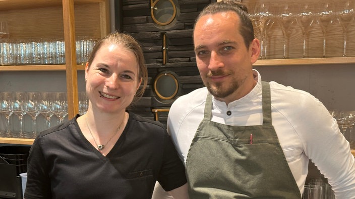 Die Inhaber Sonja Baumann und Erik Scheffler