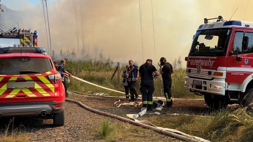 Feuerwehreinsatz am Möhnesee