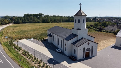 Die syrisch-orthodoxe Kirche in Ahlen von Außen.