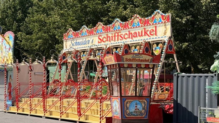 Die Schiffschaukel beim Send.